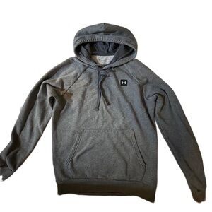 Men’s size small sweatshirt with hoodie brand Under Armour Men's Charcoal Hoodie